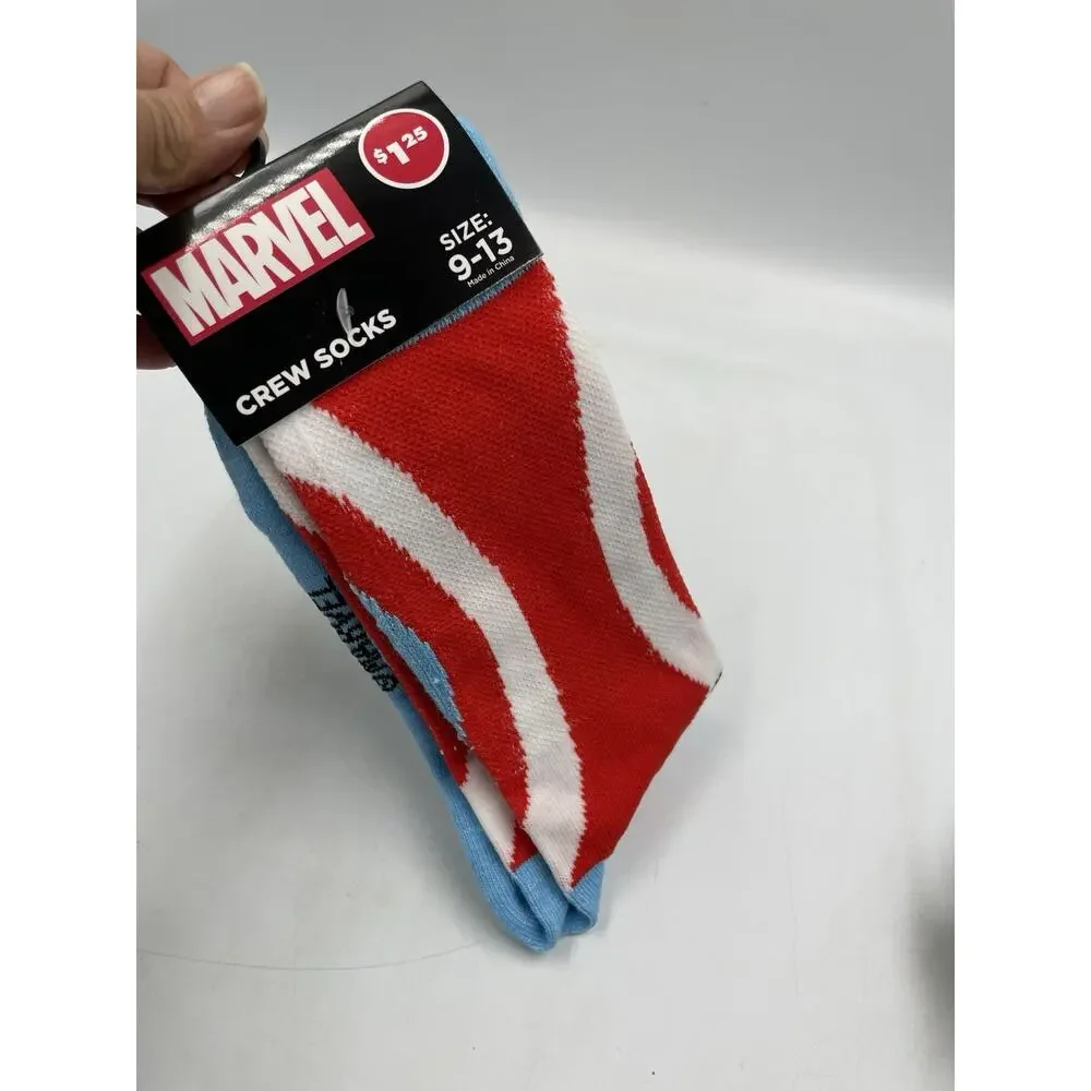 NWT Superhero Comics Adult Socks SIZE: 9-13